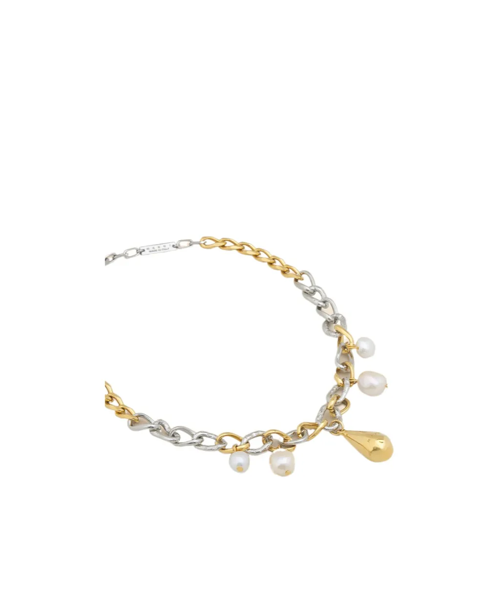 Marni Embellished Chain Necklace