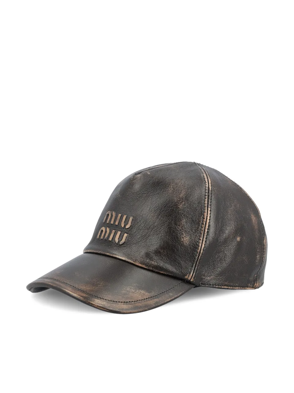 Miu Miu Logo-Embossed Baseball Cap