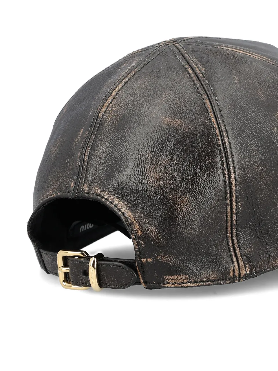 Miu Miu Logo-Embossed Baseball Cap