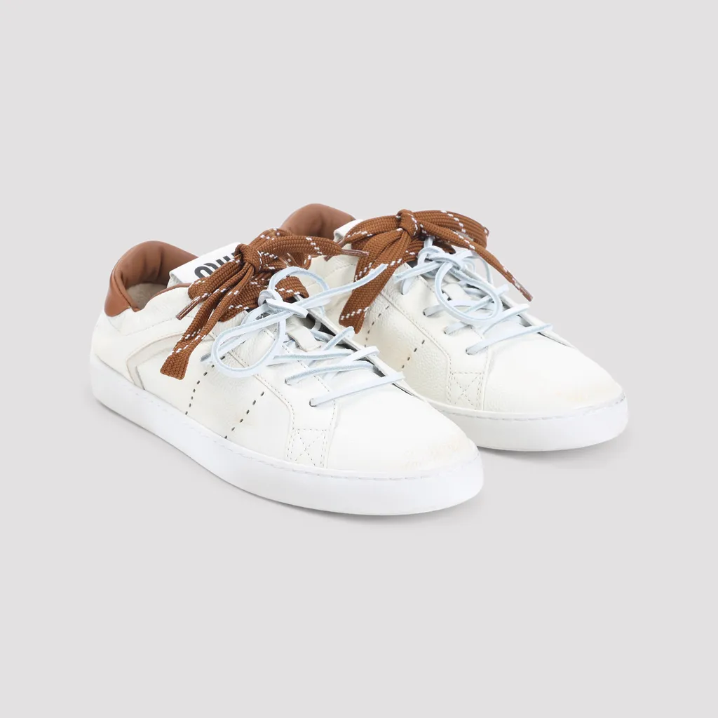 Deco' Leather Sneakers
