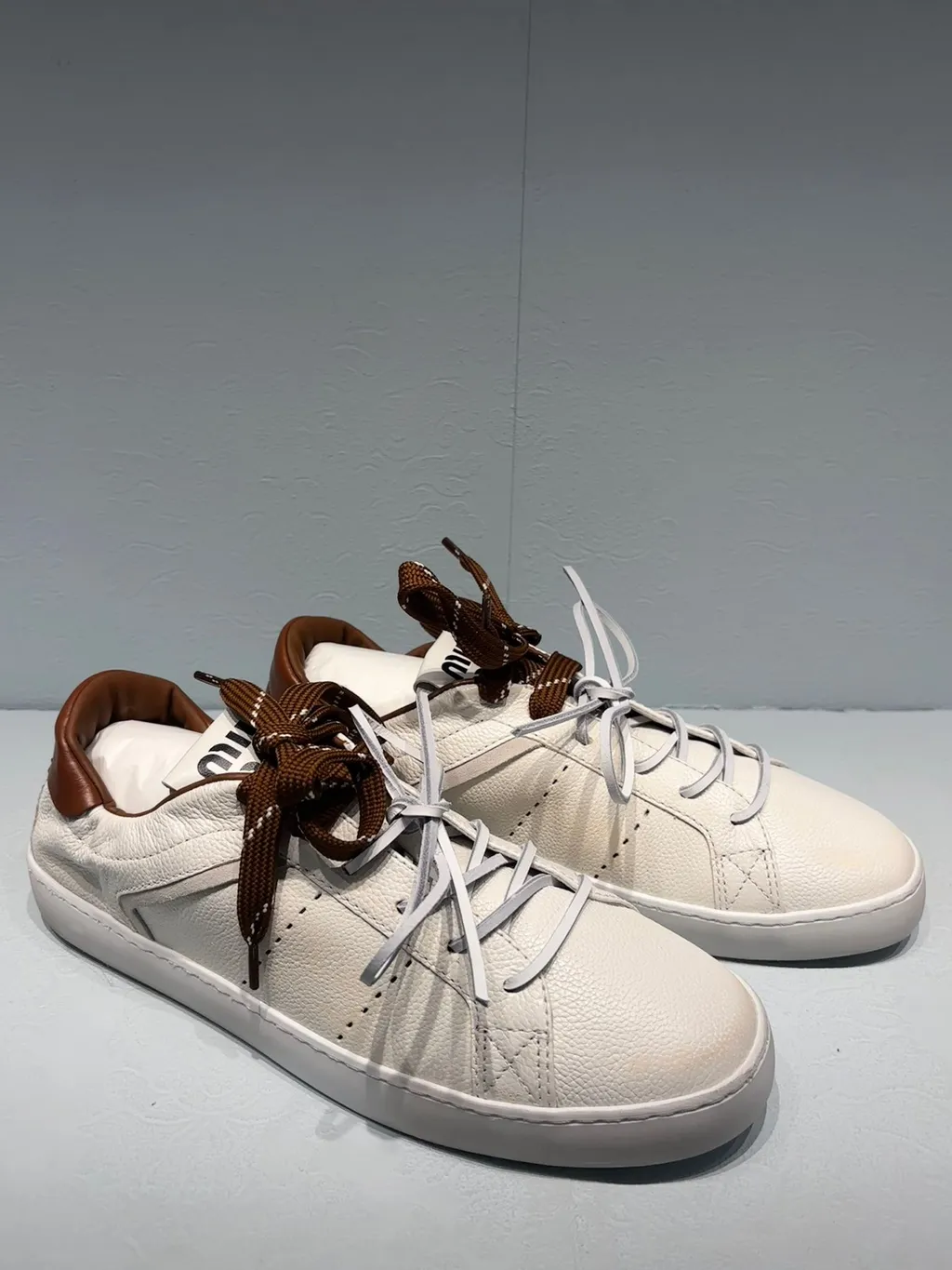 Deco' Leather Sneakers