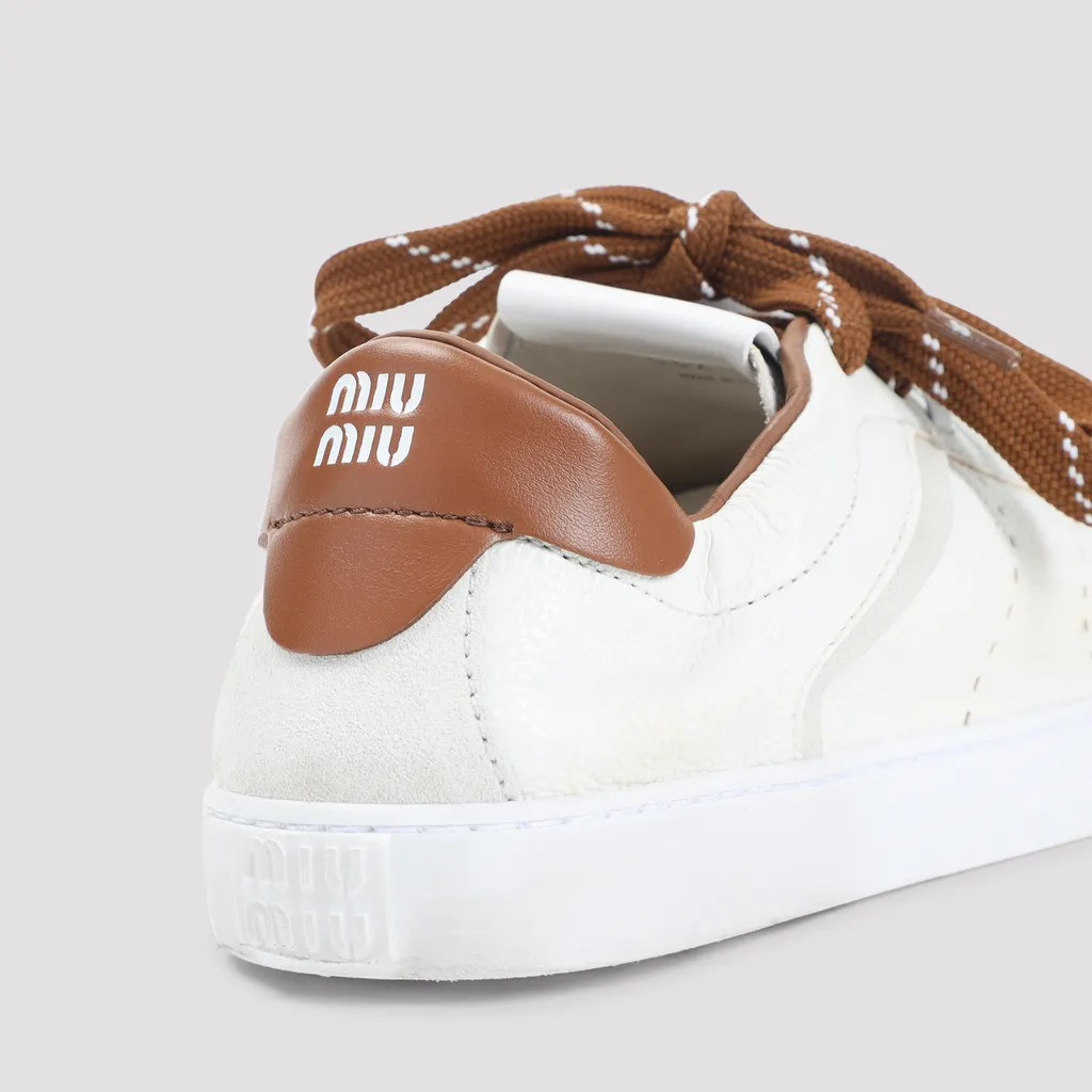 Deco' Leather Sneakers