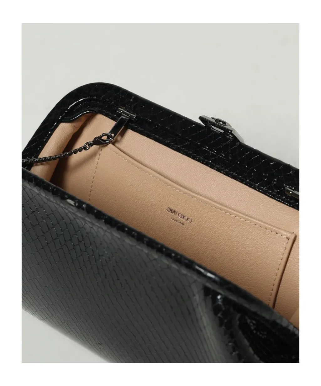Jimmy Choo Skylar Embossed Clutch Bag