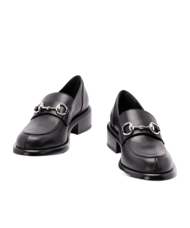 Gucci Horsebit Detail Slip-On Loafers