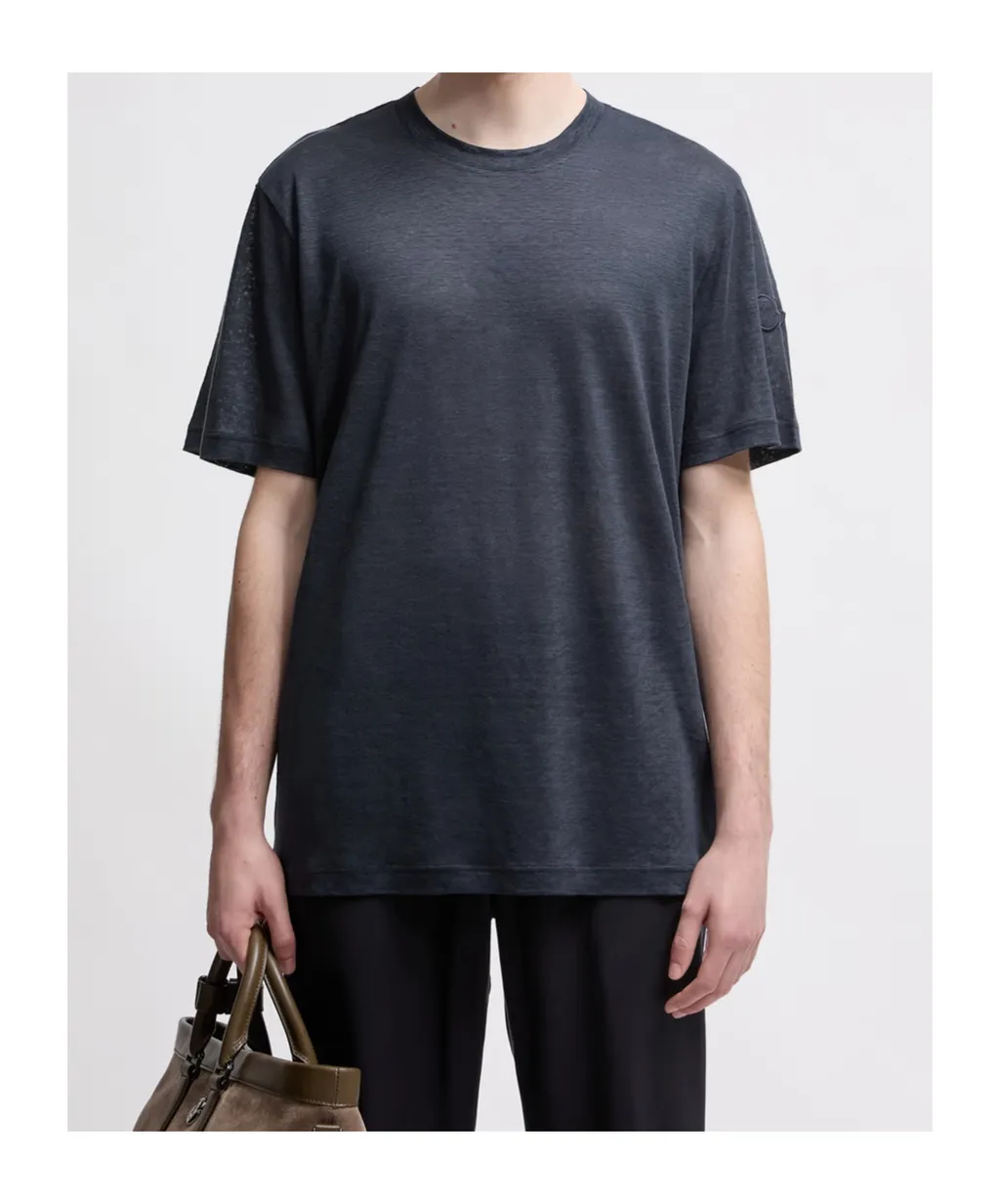 Logo Linen T-Shirt