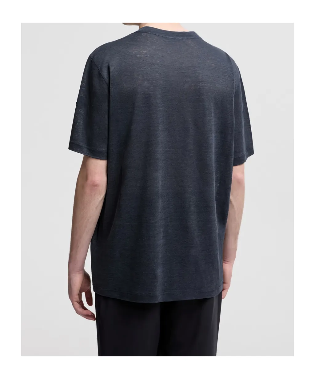 Logo Linen T-Shirt