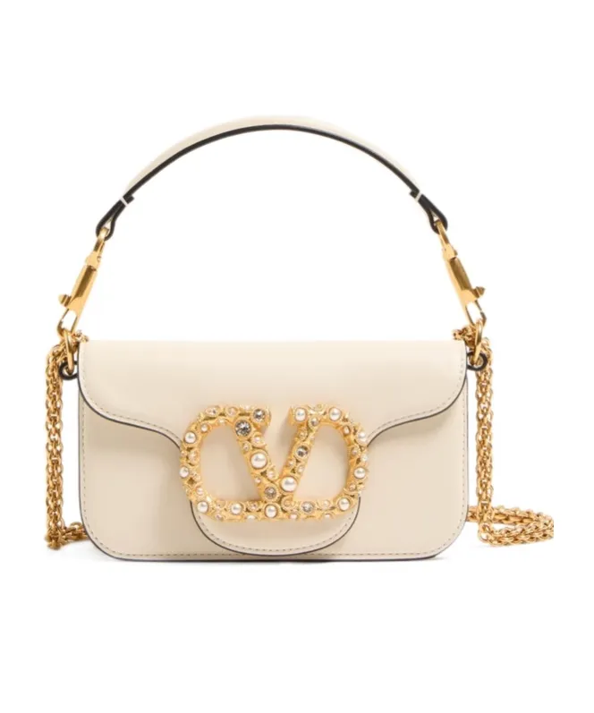 Valentino Locò Vlogo Signature Small Shoulder Bag