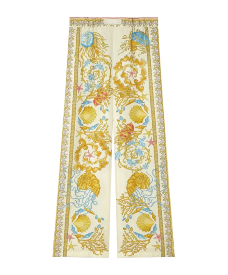 Versace Barocco Printed Trousers