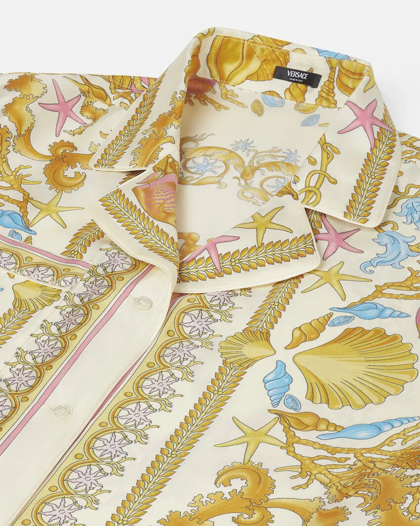 Versace Pattern-Printed Short-Sleeved Shirt