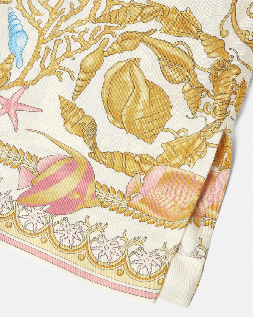 Versace Pattern-Printed Short-Sleeved Shirt