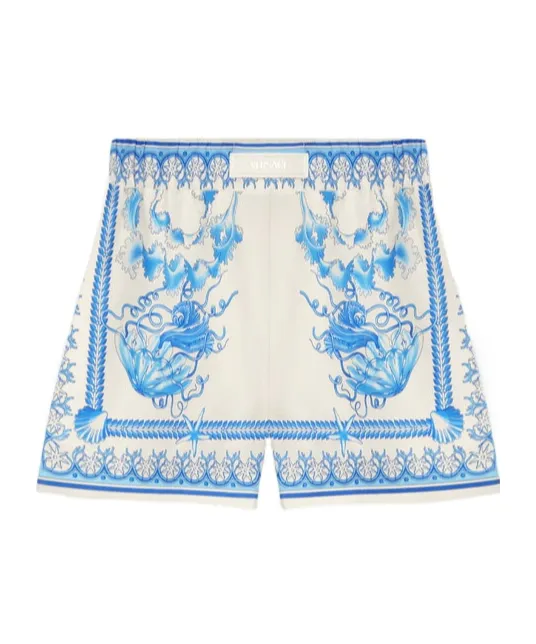 Versace Pattern-Printed Shorts