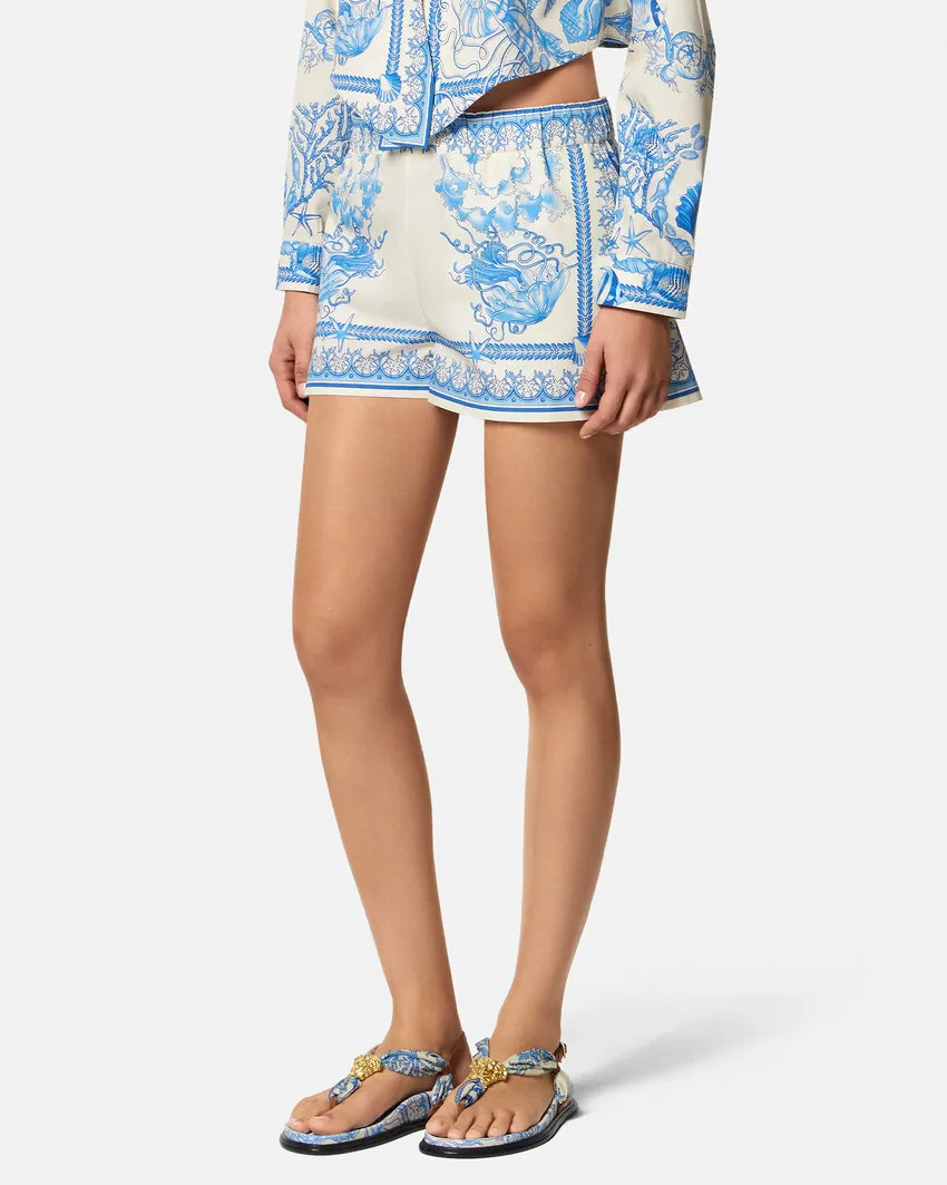 Versace Pattern-Printed Shorts