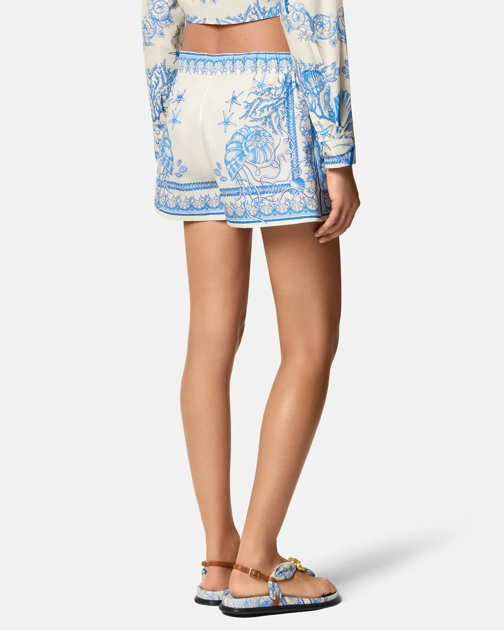 Versace Pattern-Printed Shorts