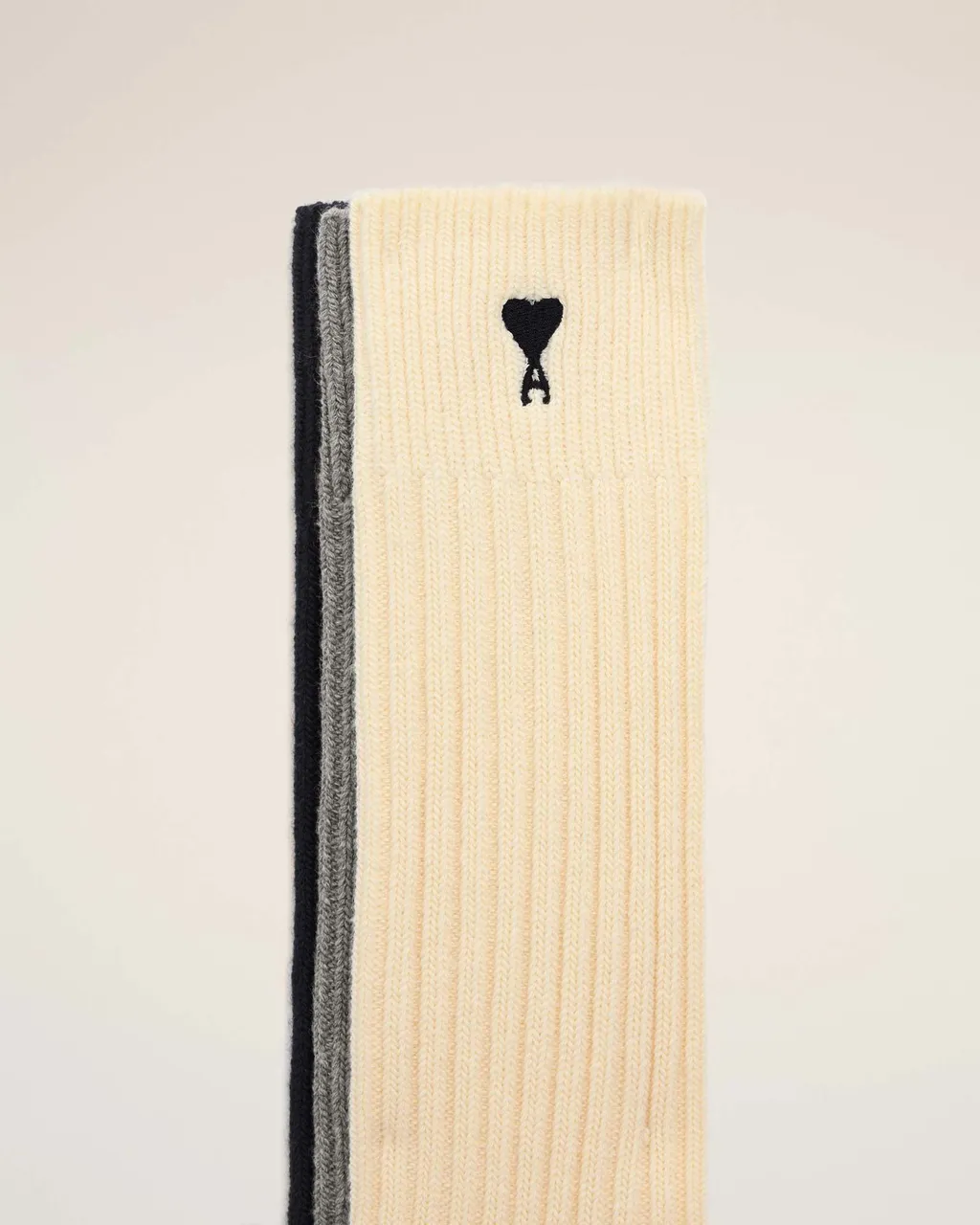 Ami Paris Ami De Coeur Three Pack Socks