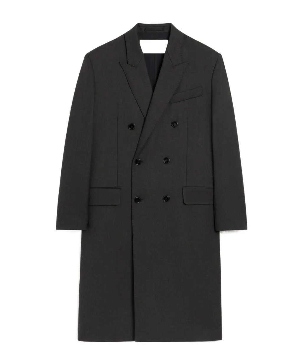 Ami Double Breasted Straigth Coat