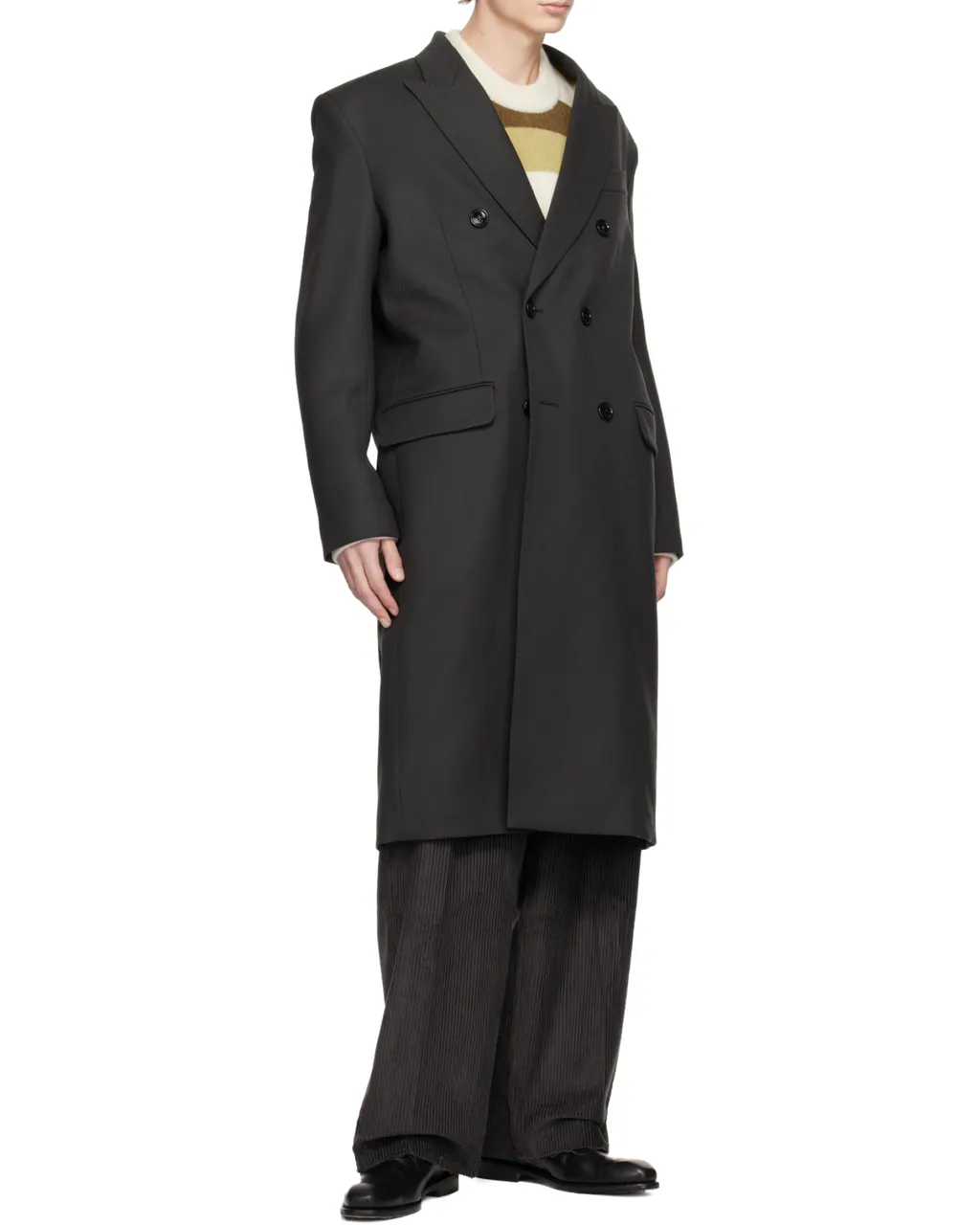 Ami Double Breasted Straigth Coat