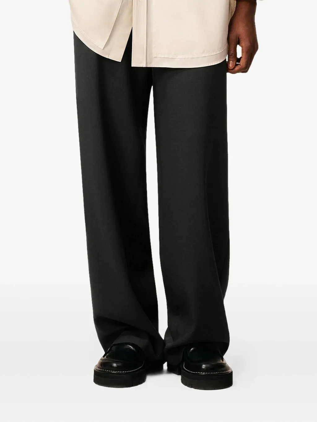 Wide-Leg Casual Pants