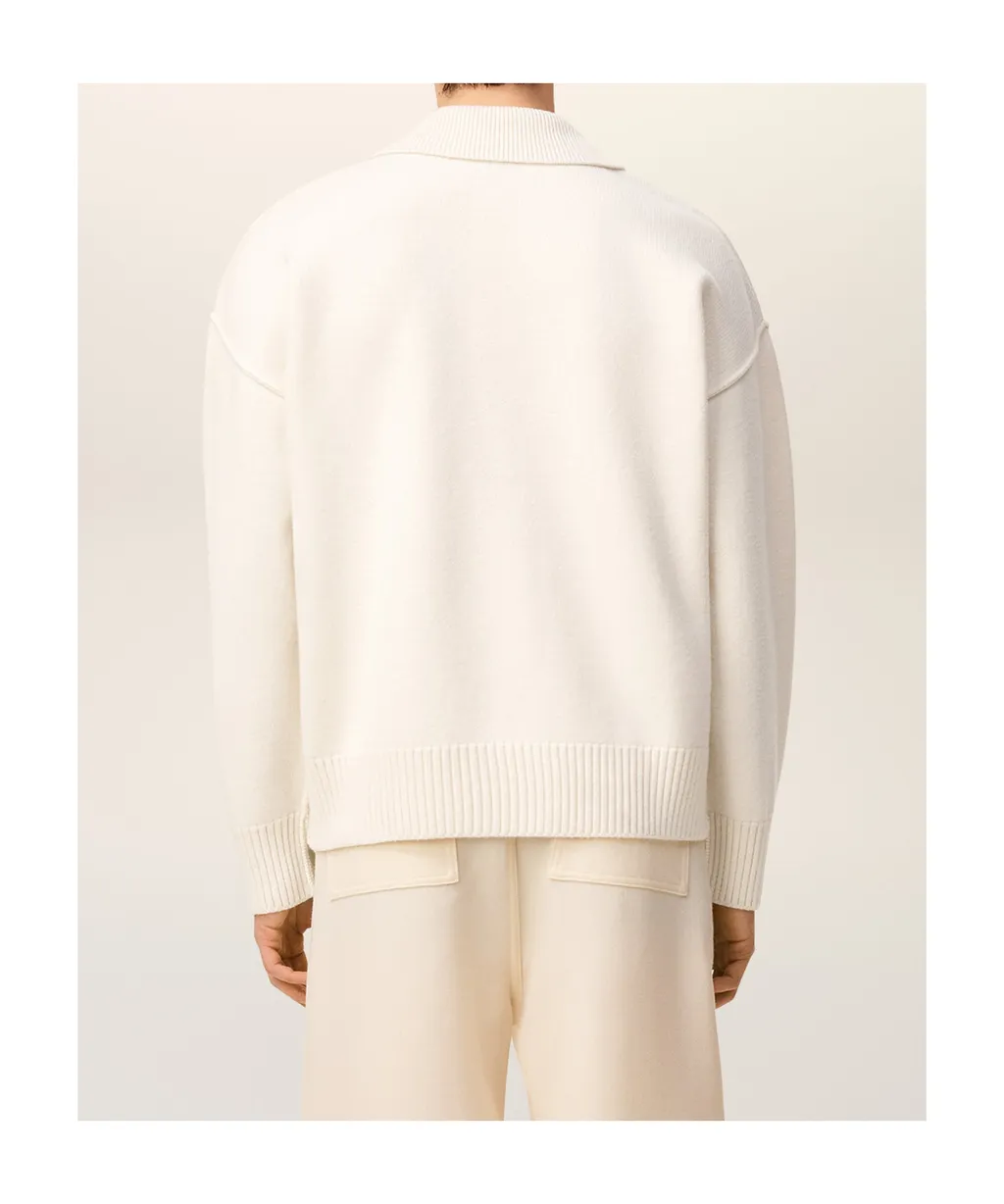 Ami De Coeur Wool Polo Shirt