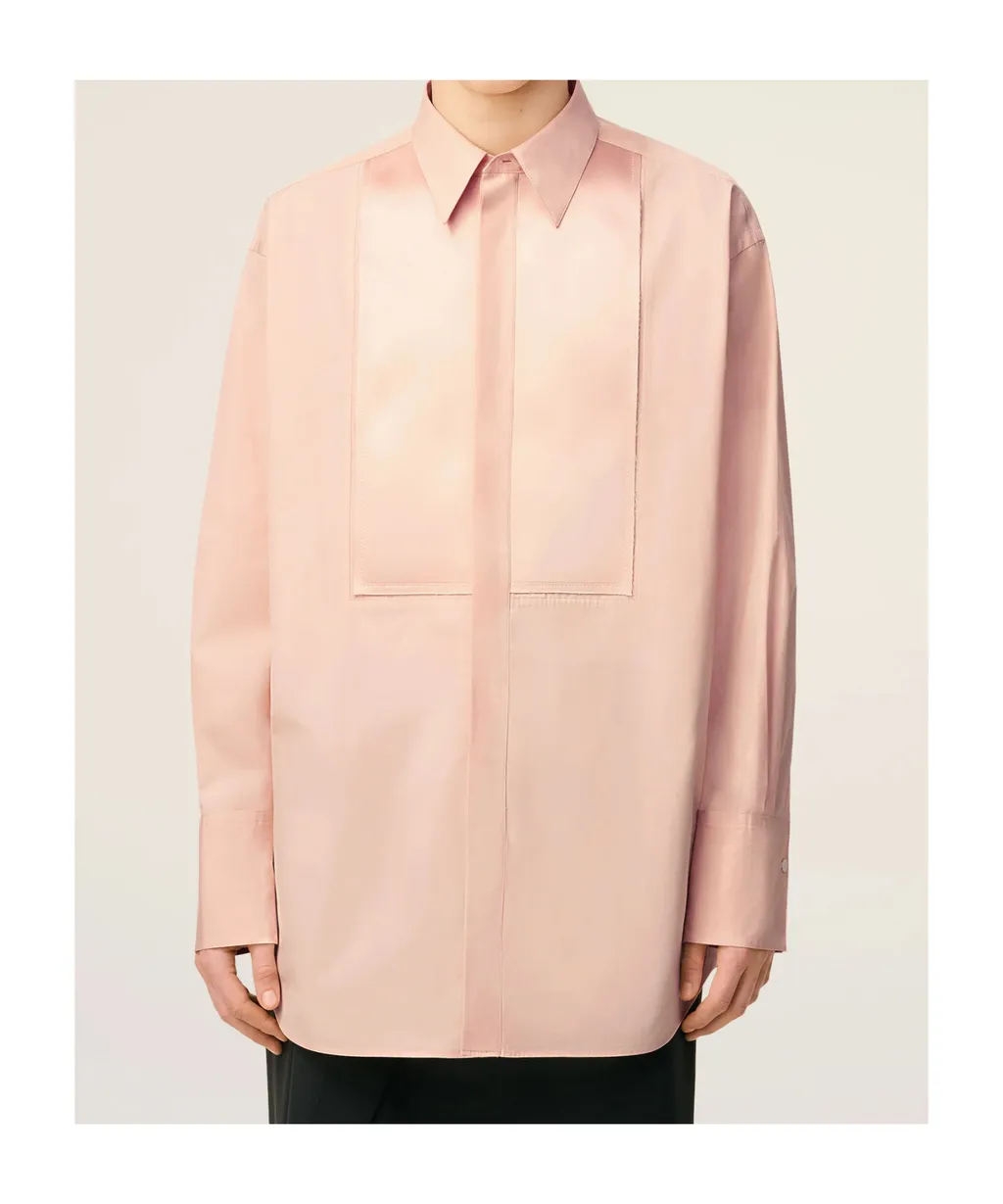 Ami Logo Patch Oversized Shirt