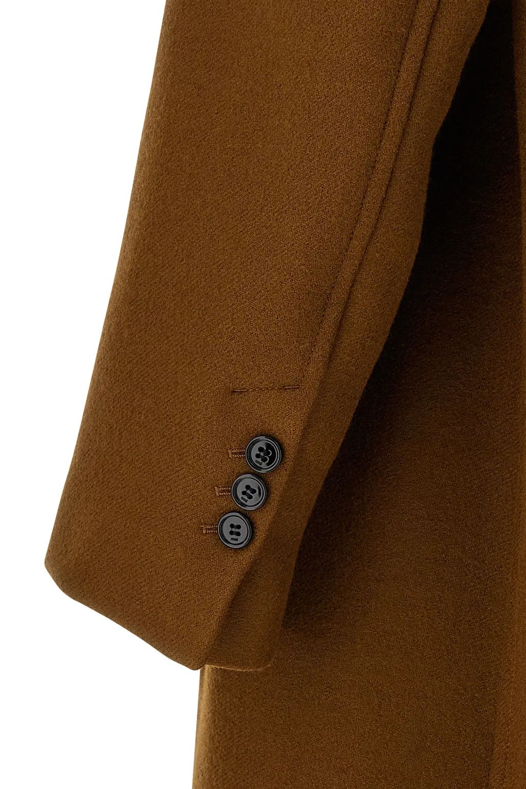 Ami Double-Breasted Mid-Length Coat