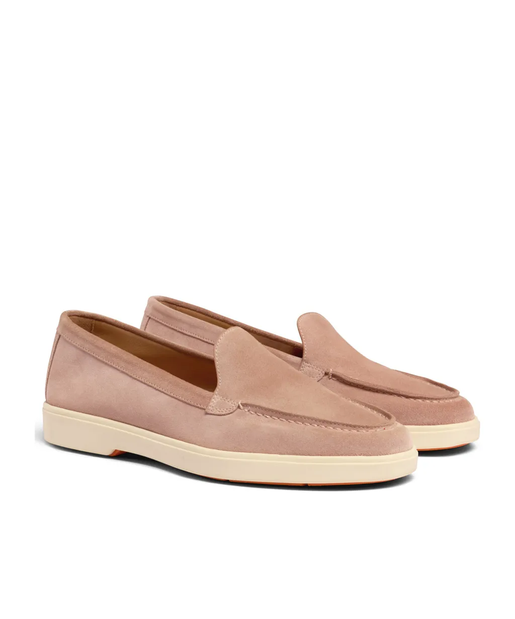 Santoni Logo Moulded Loafers