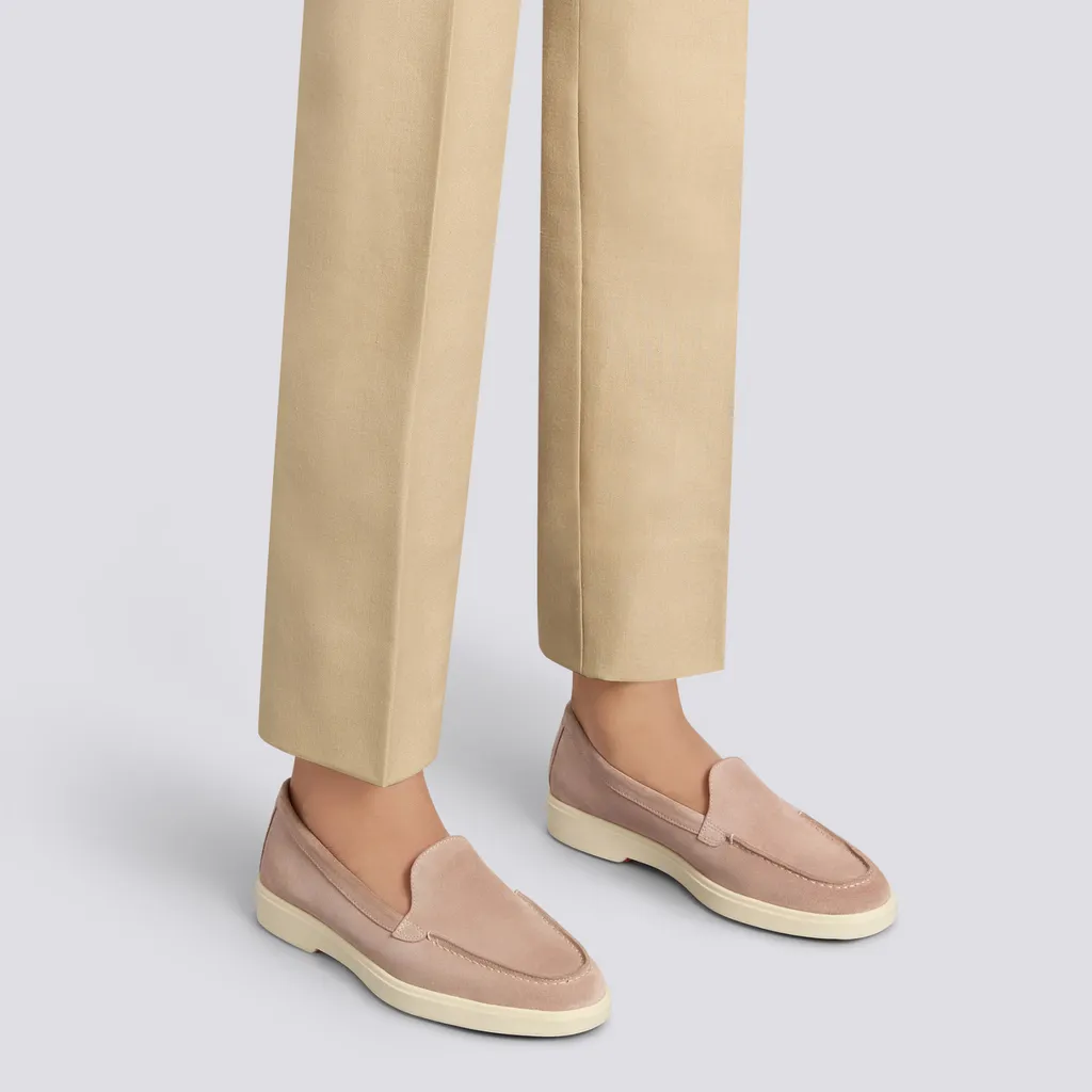 Santoni Logo Moulded Loafers
