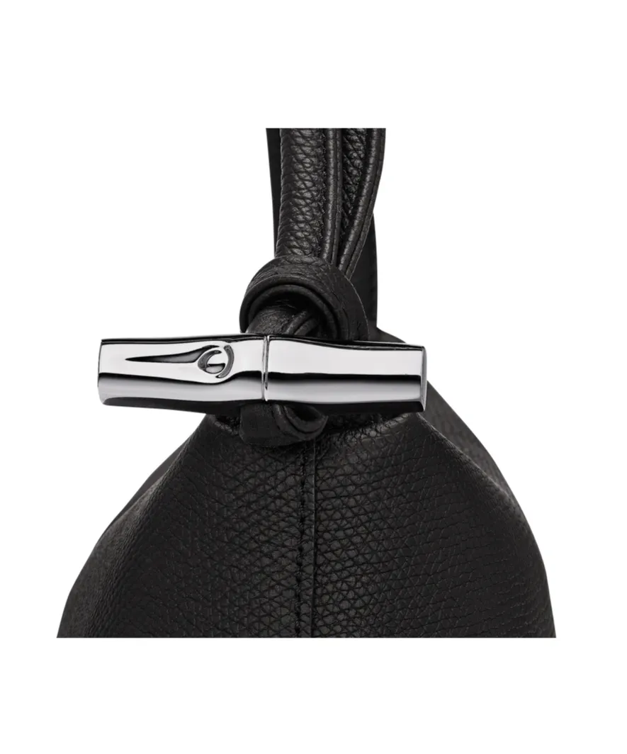 Le Roseau Double-Handle Leather Shoulder Bag