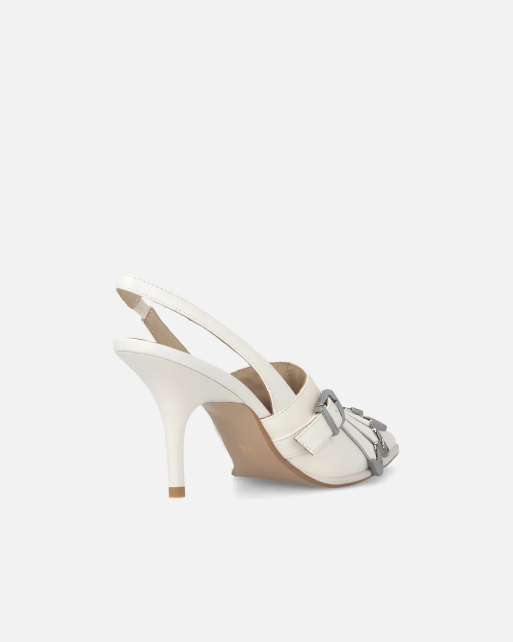 Slingback Fringed-Detail Pumps