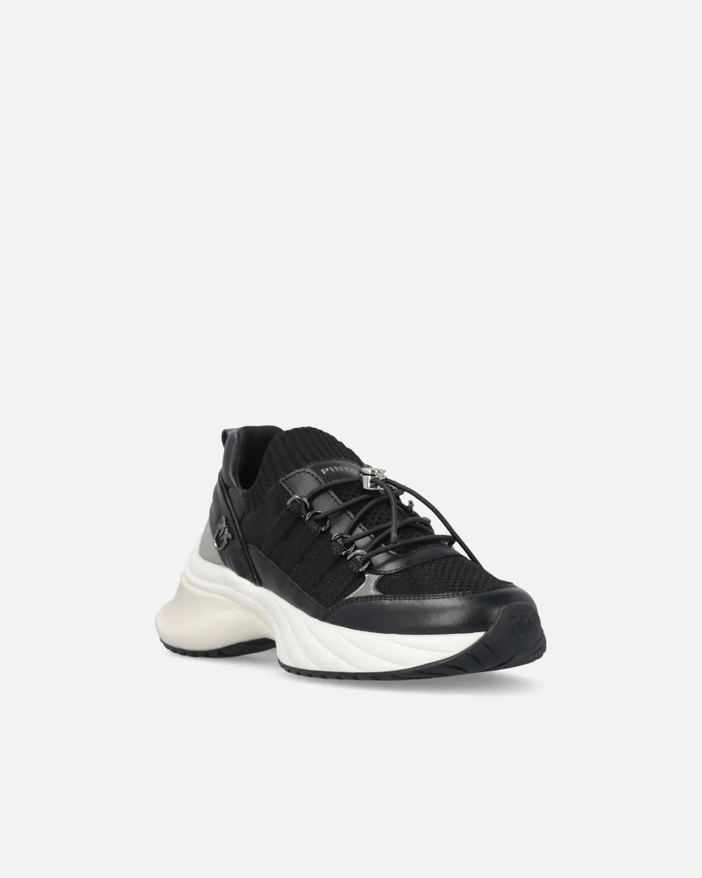 Ariel Lace-Up Panelled Sneakers
