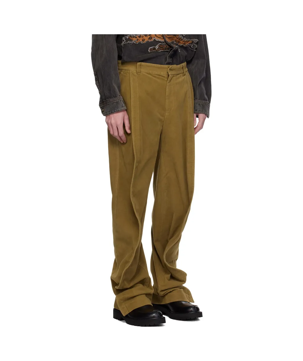 Wide-Leg Casual Pants