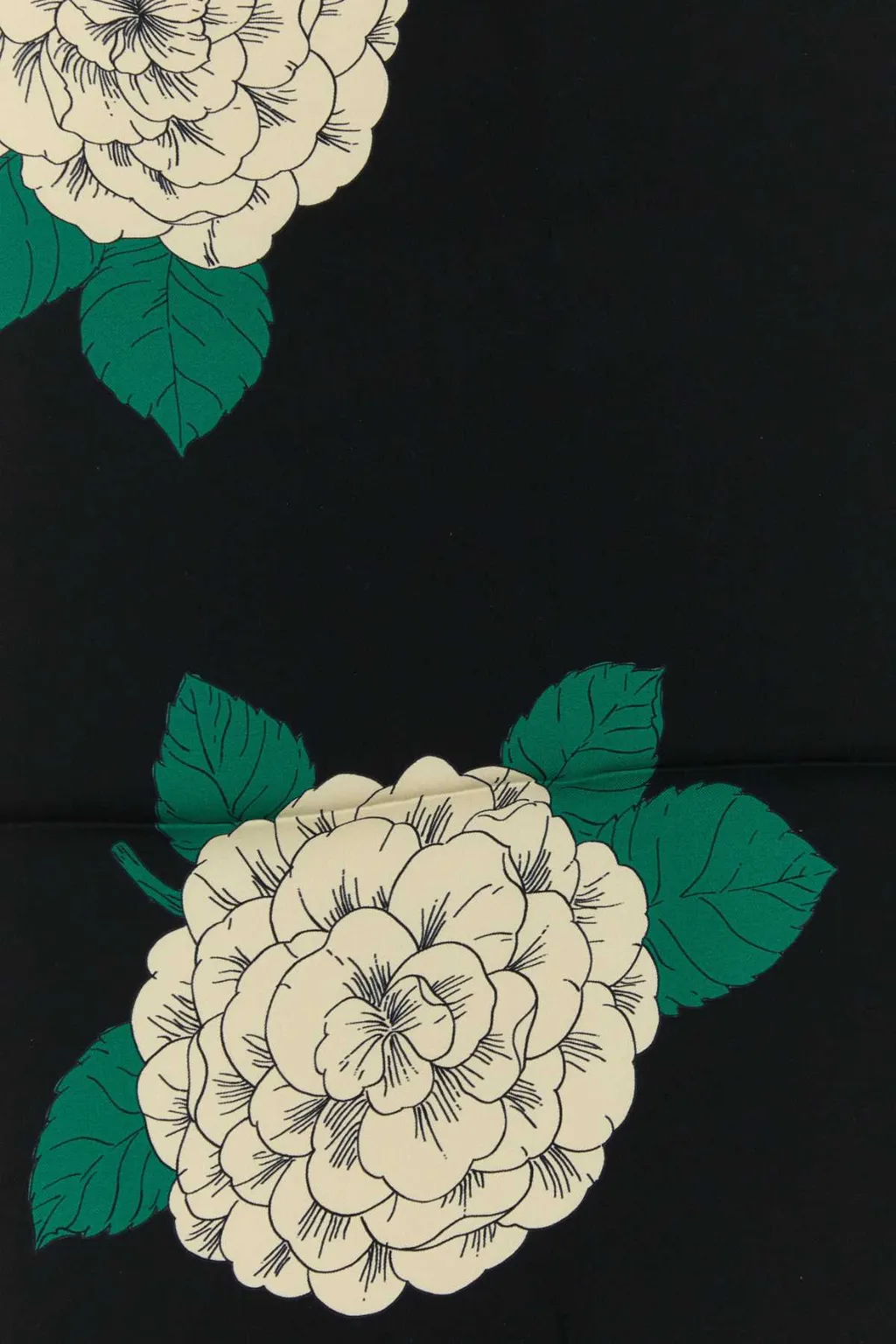 Valentino Floral Patterned Scarf