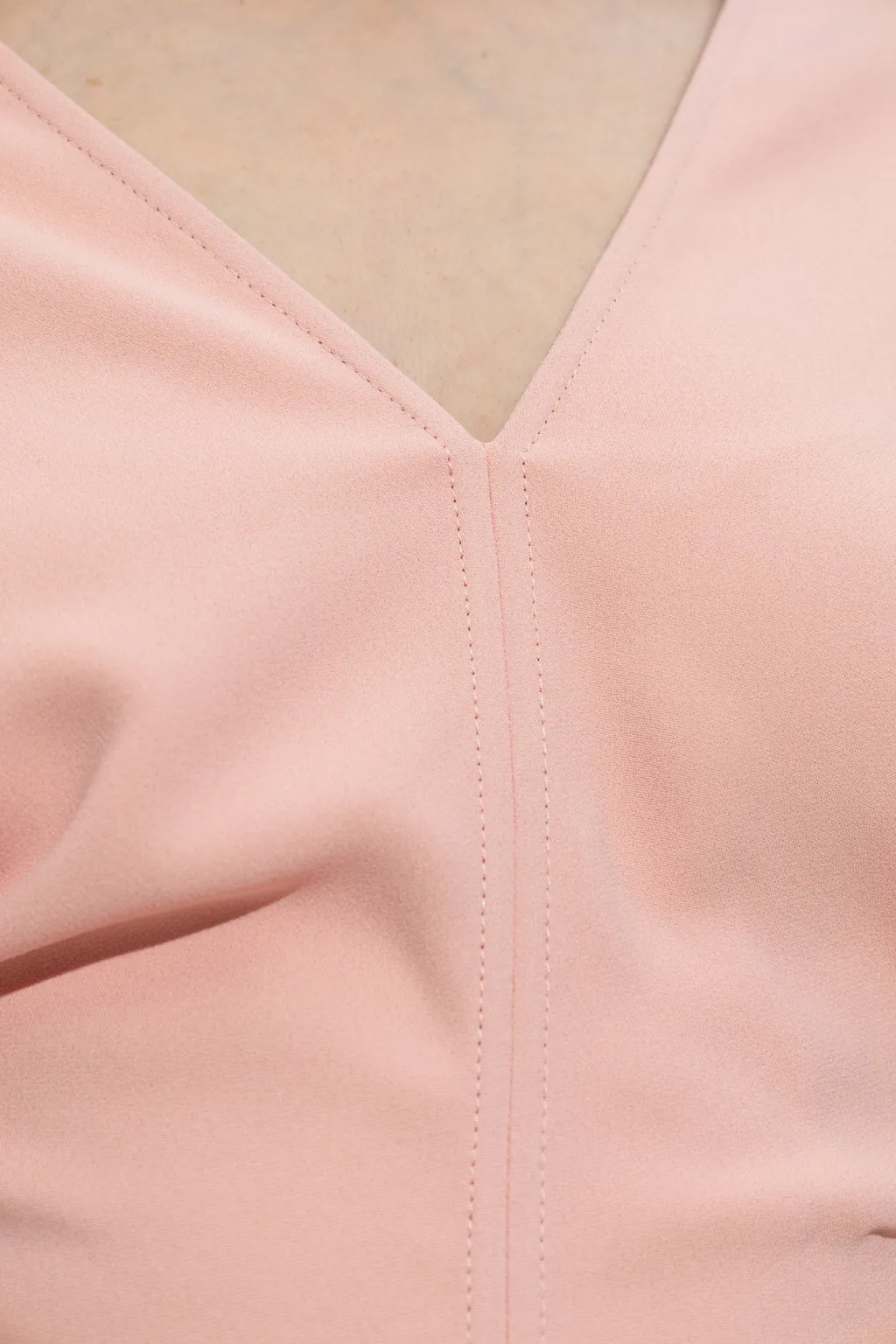 Puff-Sleeved Midi Dress
