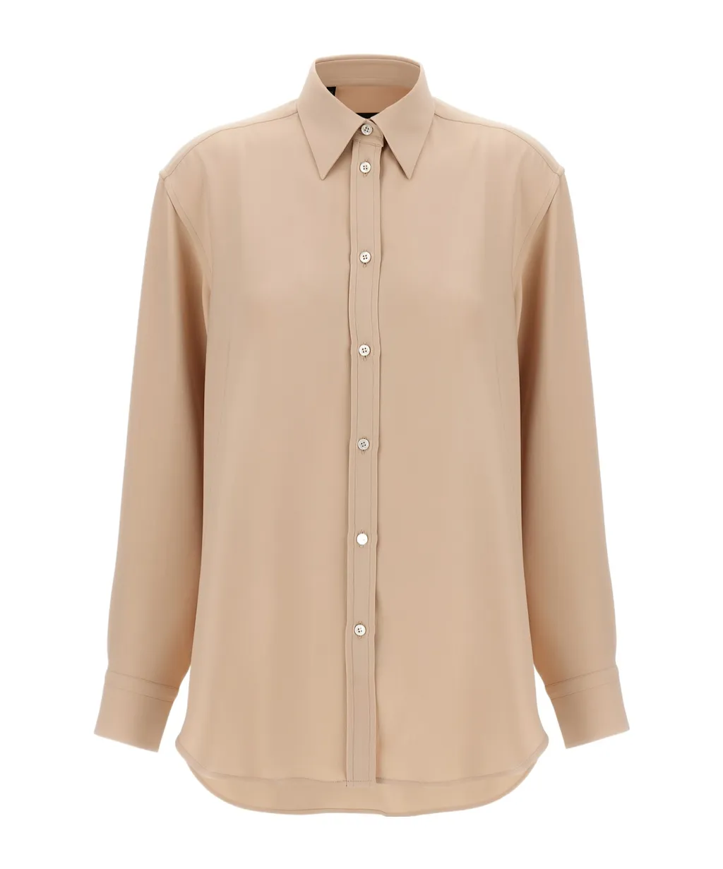 Brioni Buttoned Long-Sleeved Shirt