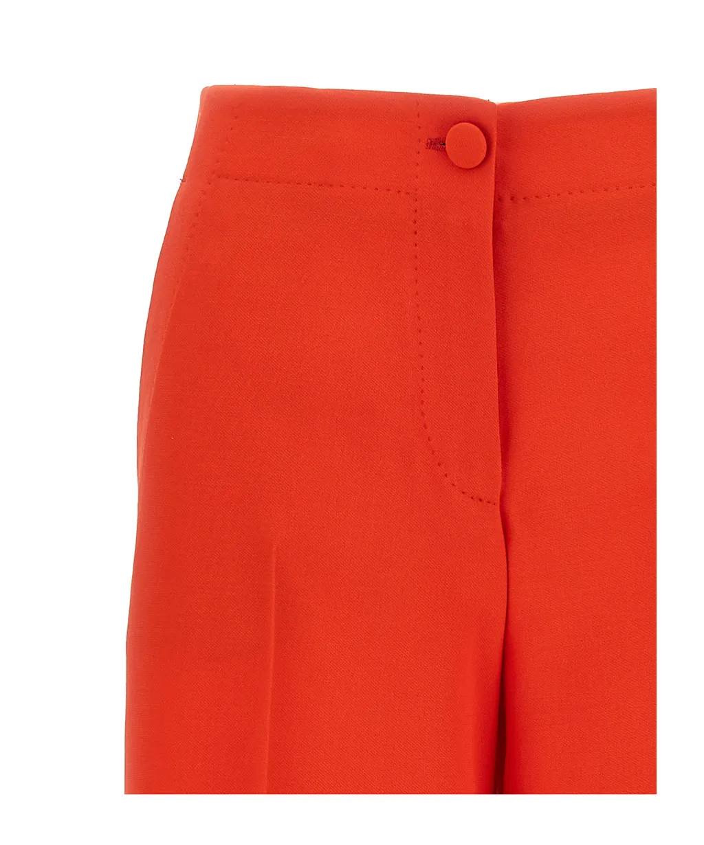 Brioni Pleat Wide-Leg Pants