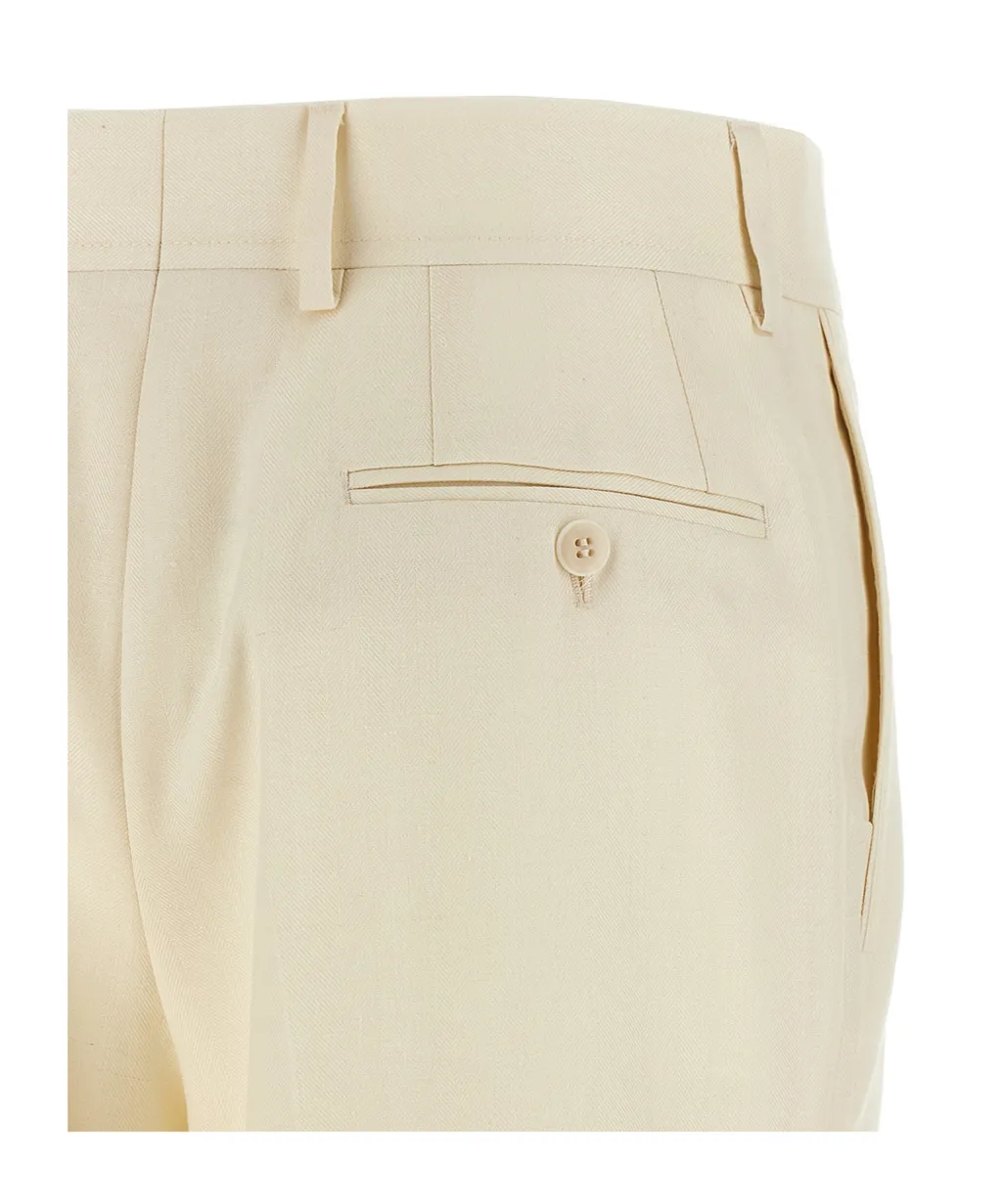 Brioni Herringbone Palinuro Pants
