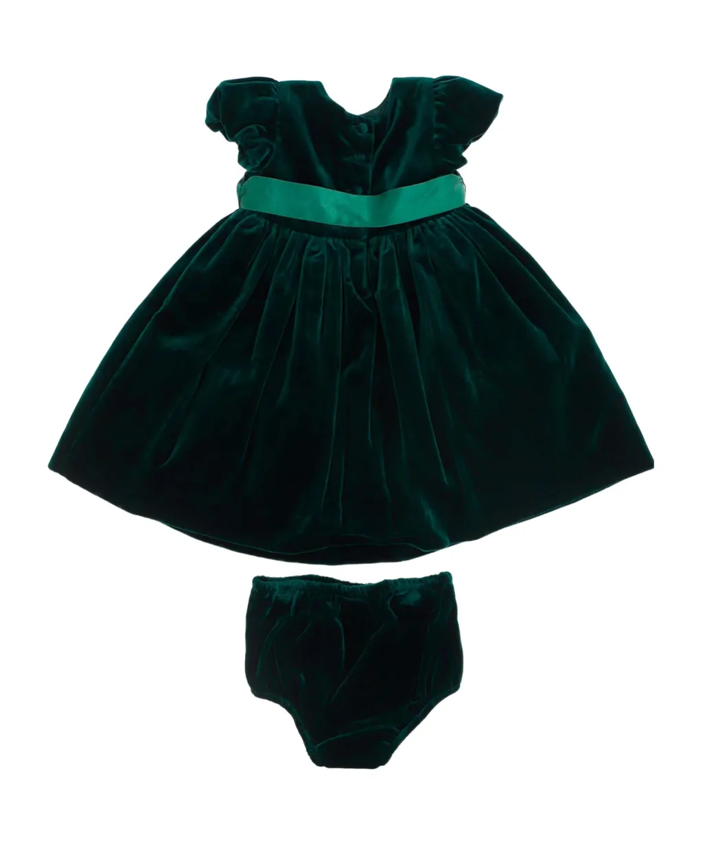 Short-Sleeved Round Neck Dress