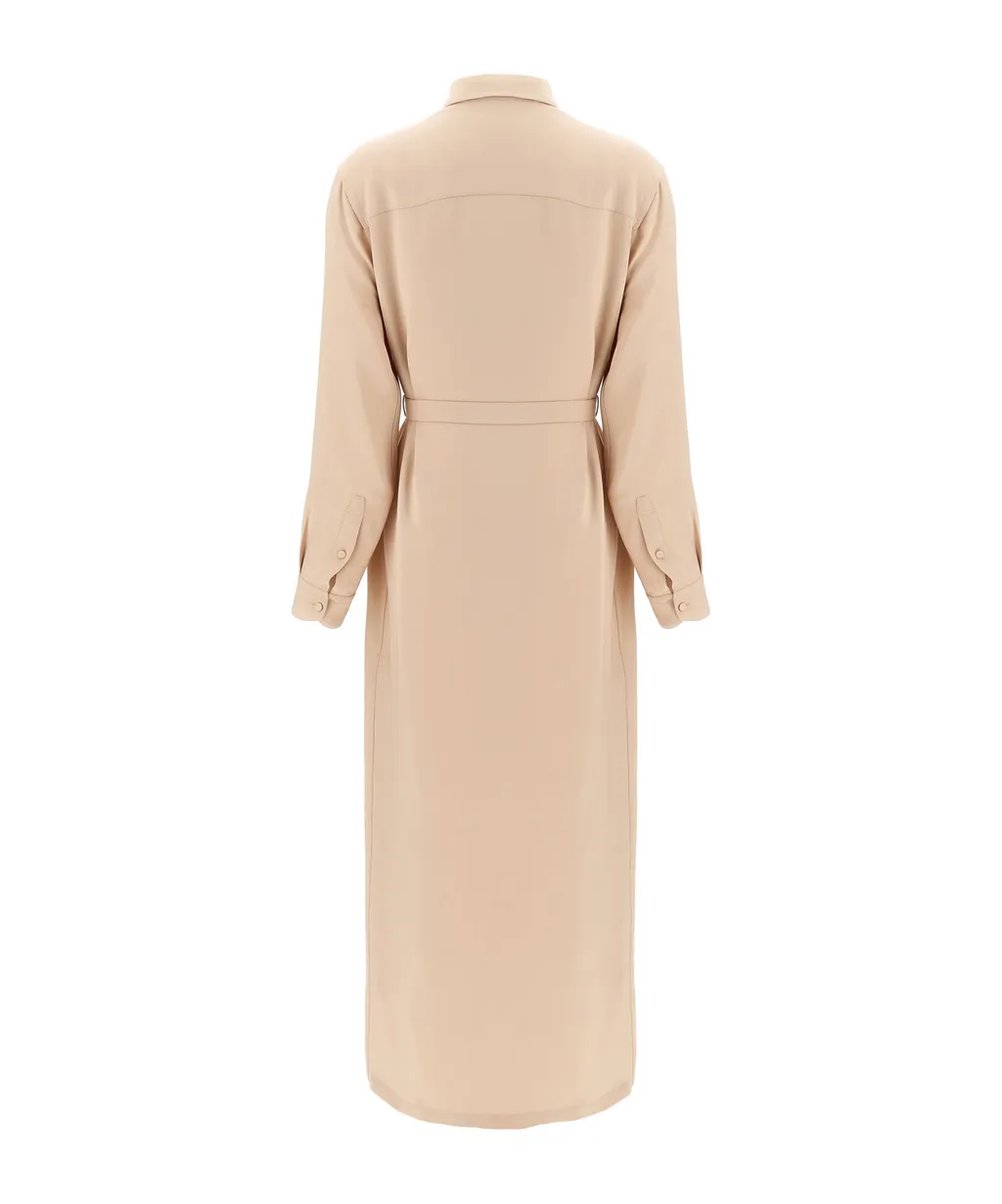 Brioni Tie-Waisted Workwear Dress