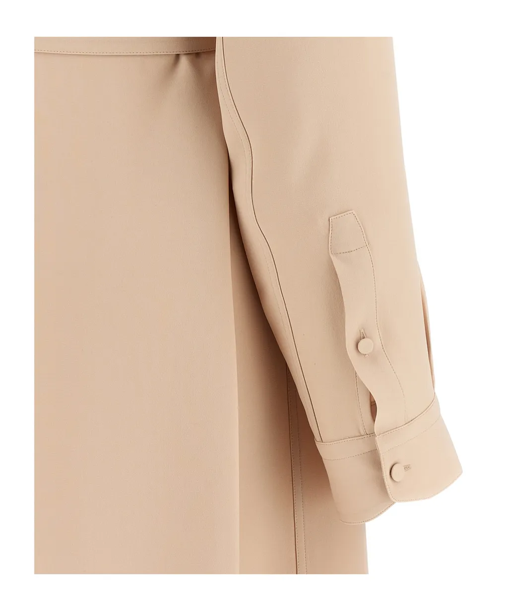 Brioni Tie-Waisted Workwear Dress