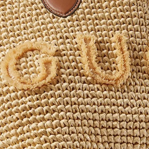 Gucci Logo Woven Detailed Shoulder Bag