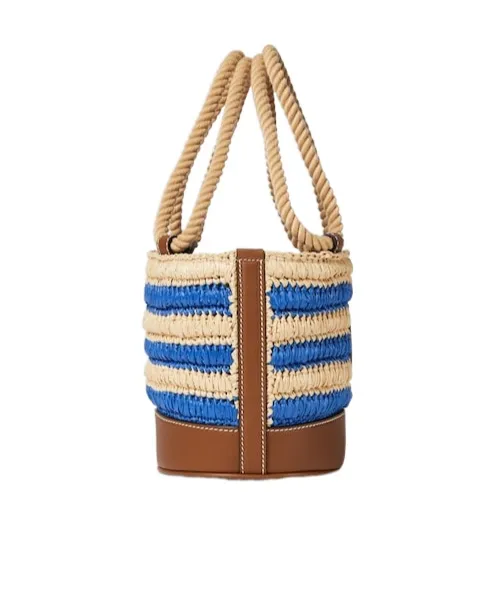 Gucci Woven Mini Bucket Bag