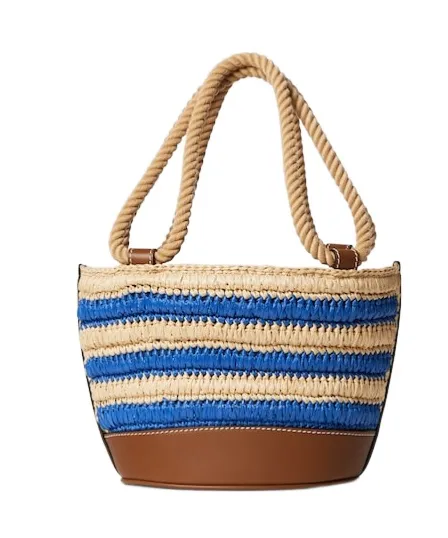 Gucci Woven Mini Bucket Bag