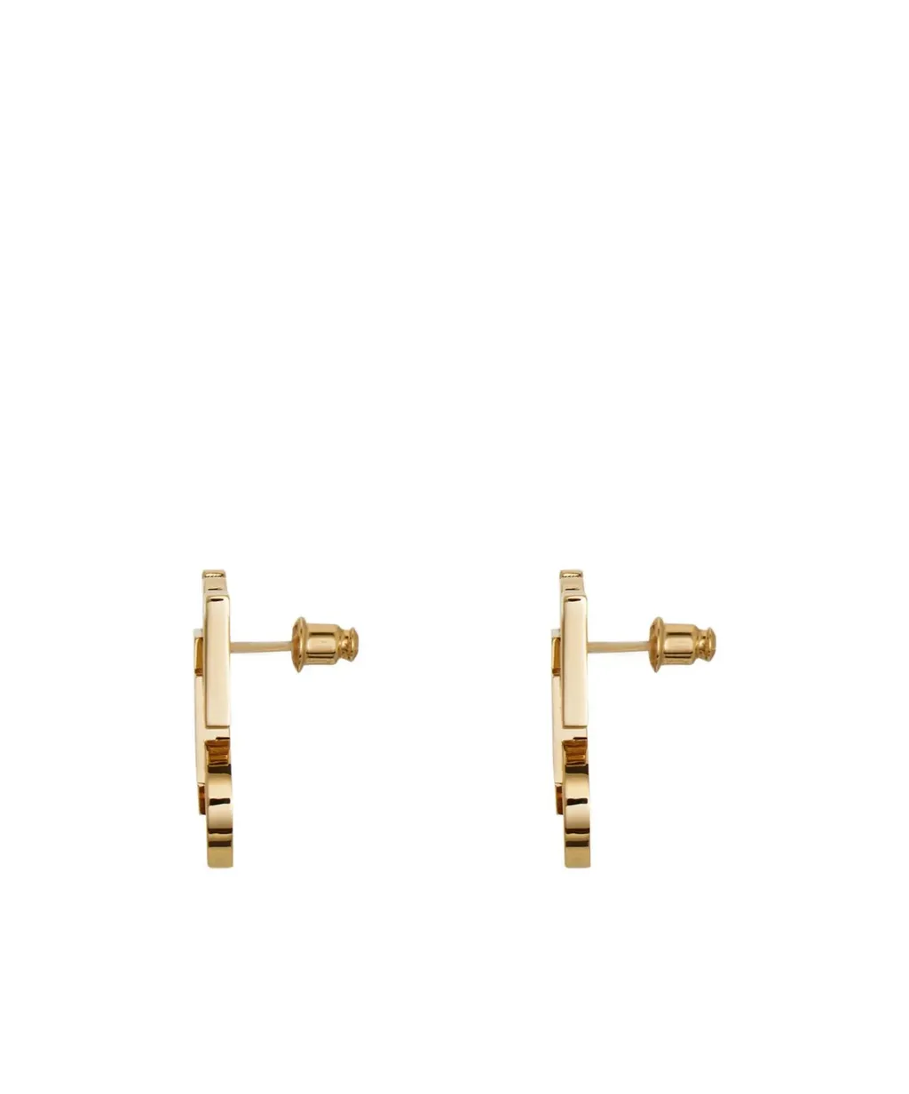 Four Gancini Clip On Earrings