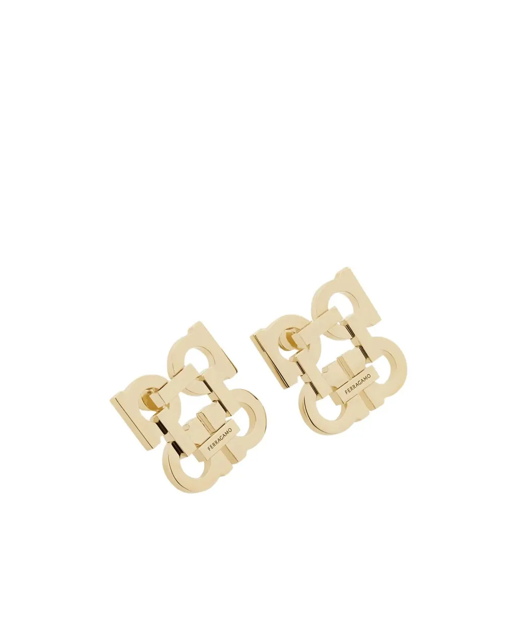 Four Gancini Clip On Earrings