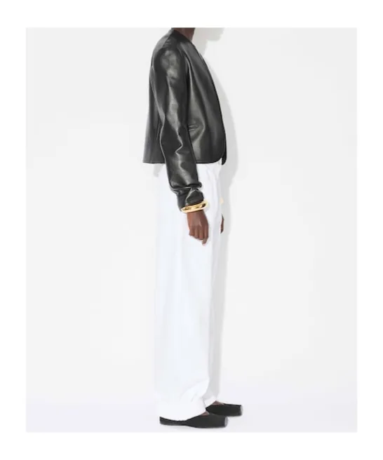 Low-Rise Round-Toe Jeans