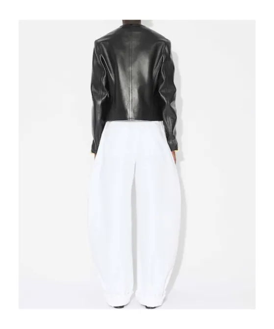 Low-Rise Round-Toe Jeans