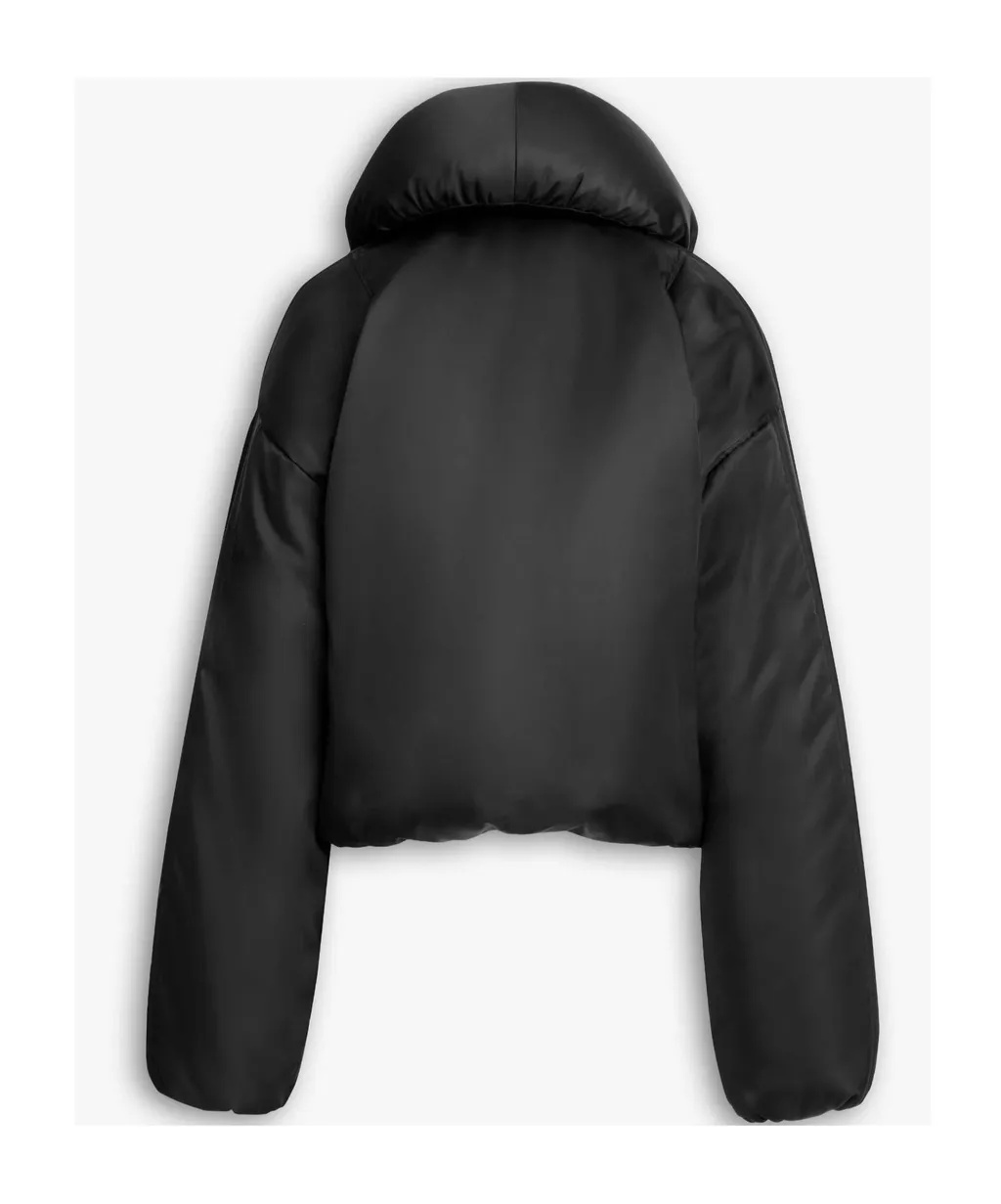 AlaÏA Taffeta Padded Bomber Jacket
