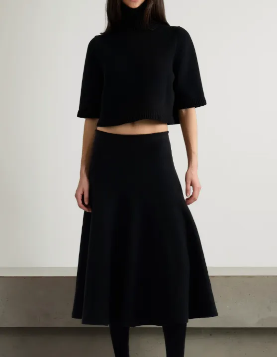 AlaÏA Knit Cropped Jumper
