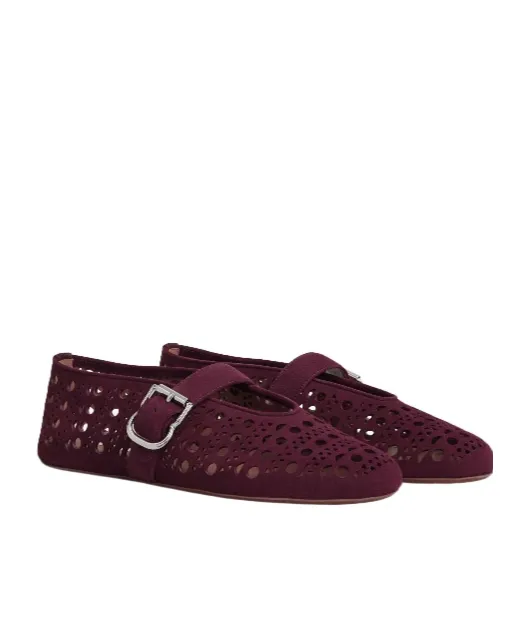 AlaÏA Vienne Flat Ballerinas