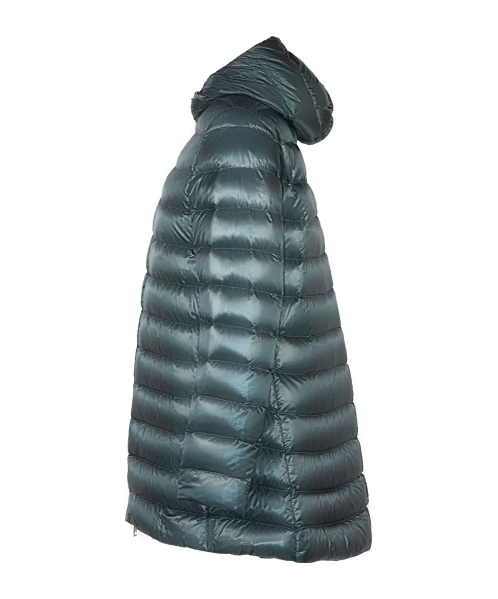 Quilted Zipper Down Jacket