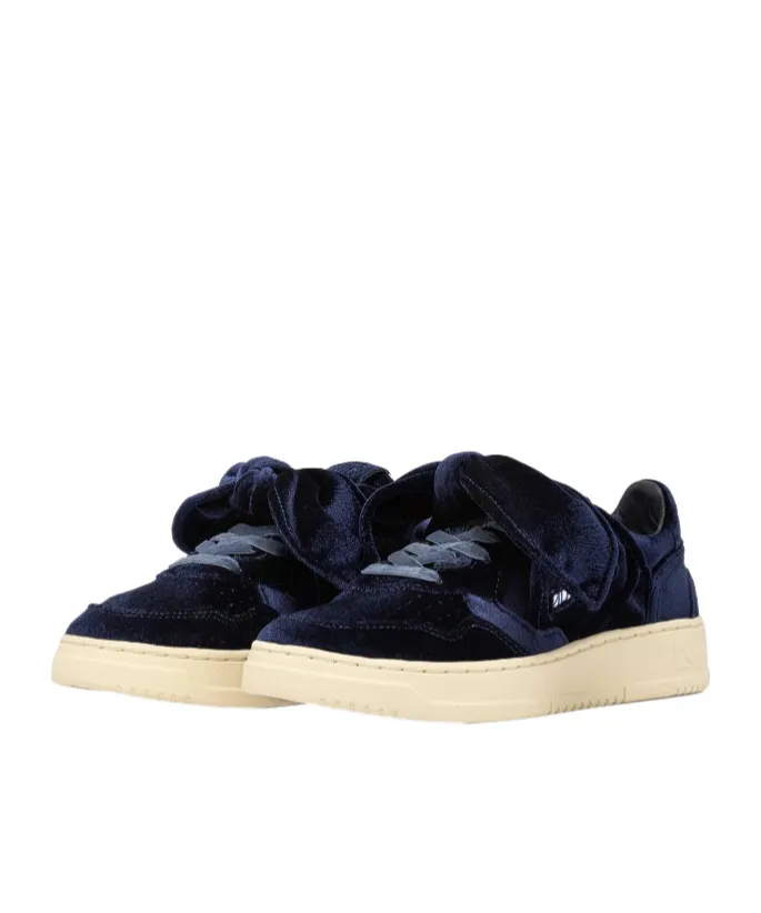 Autry Velvet Bow Sneakers